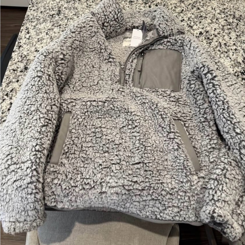 Abercrombie & Fitch Women’s Sherpa Half Zip